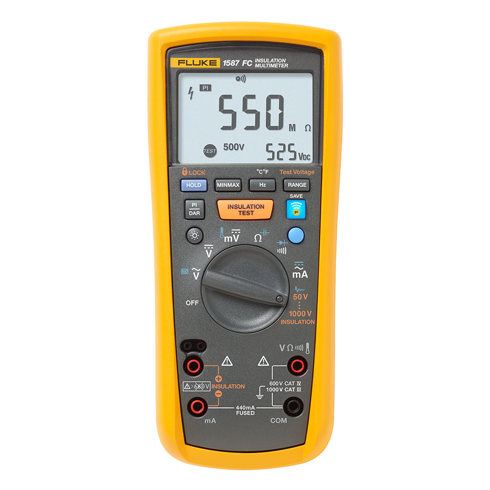 福祿克Fluke 1587C FC絕緣電阻表、萬用表